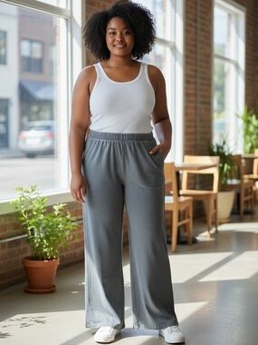 Chatoyant Flare Leg Pants